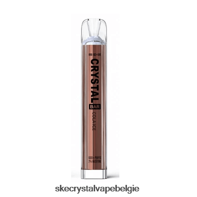 SKE wegwerpvape met kristallen staaf - SKE Crystal Vape Belgie cola-ijs 4B04ZJ74
