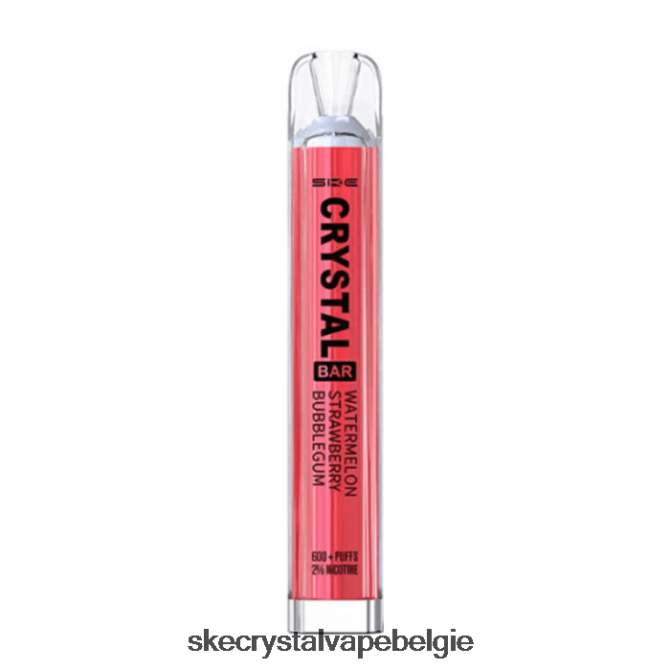 SKE wegwerpvape met kristallen staaf - SKE Vape Belgie watermeloen aardbei bubblegum 4B04ZJ79