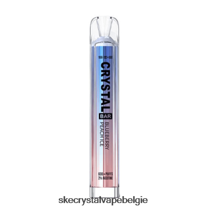 SKE wegwerpvape met kristallen staaf - SKE Vape Crystal bosbessen-perzik-ijs 4B04ZJ81